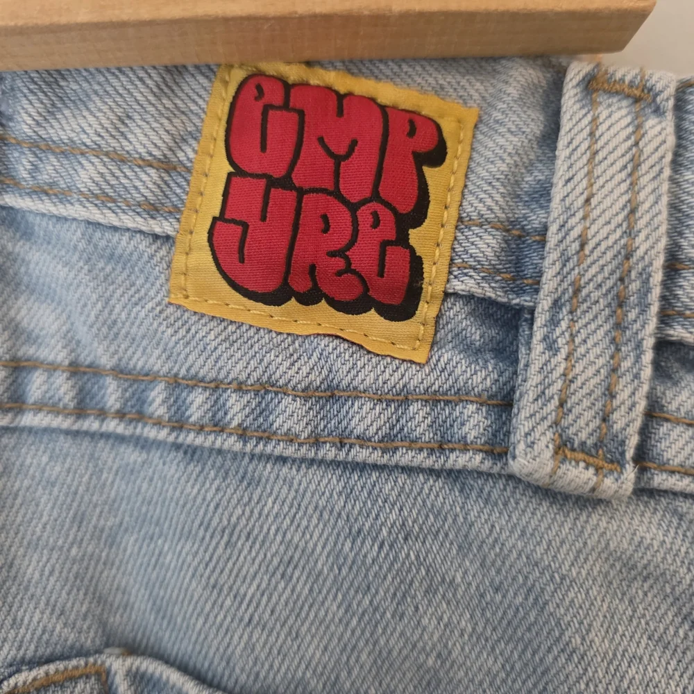 Empyre Light Blue Straight Leg Jeans - Picture 5 of 11